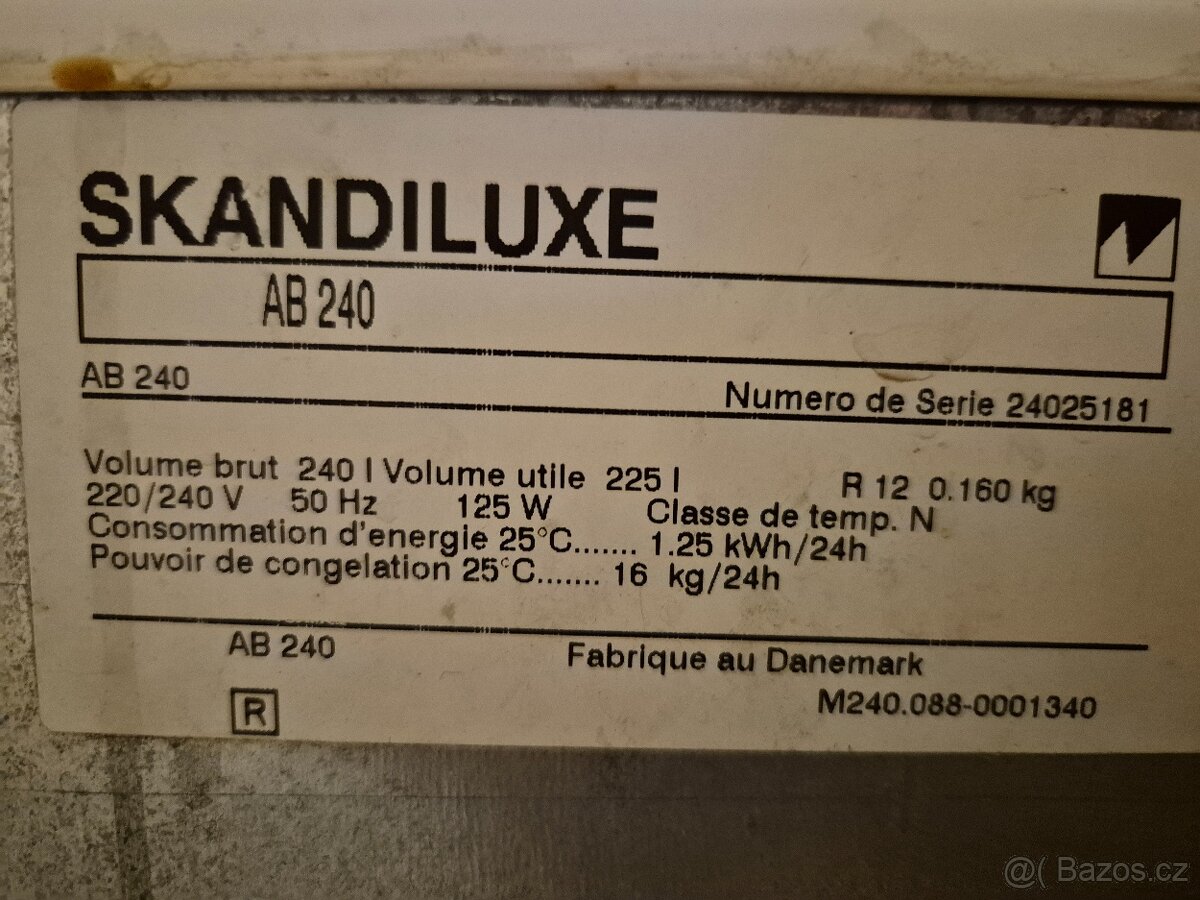 Pultovy mrazak 240l - 3