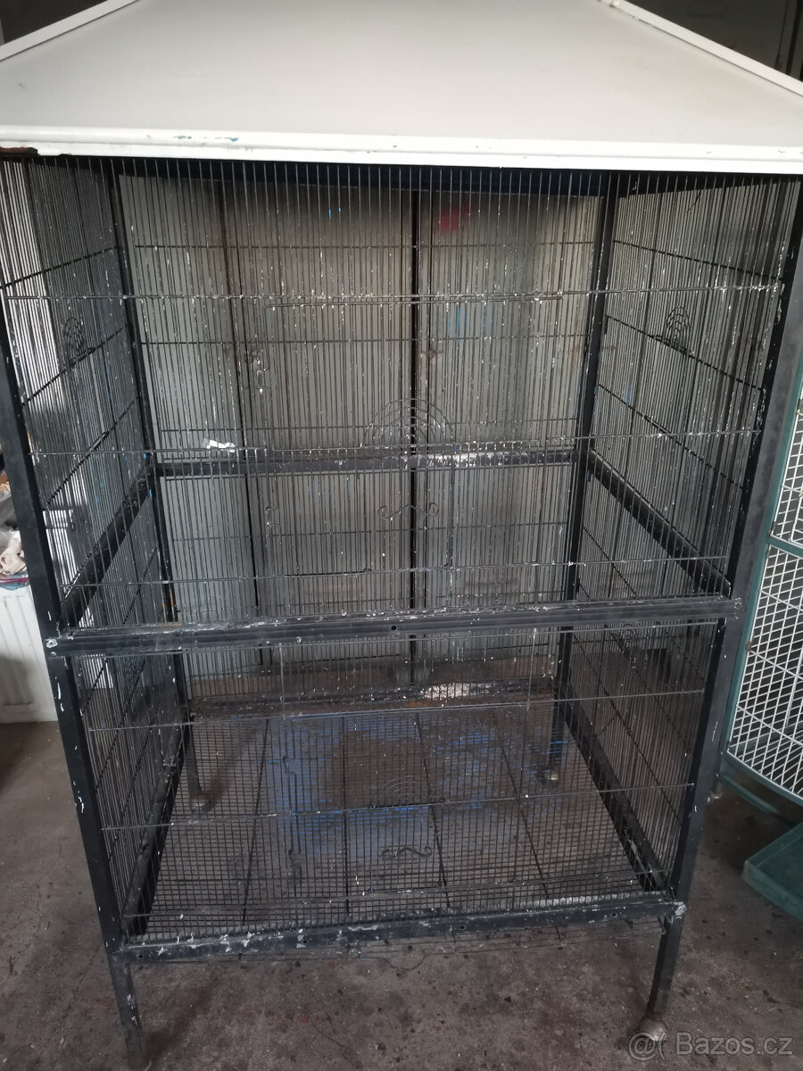 Voliéra-klec se střechou - 3
