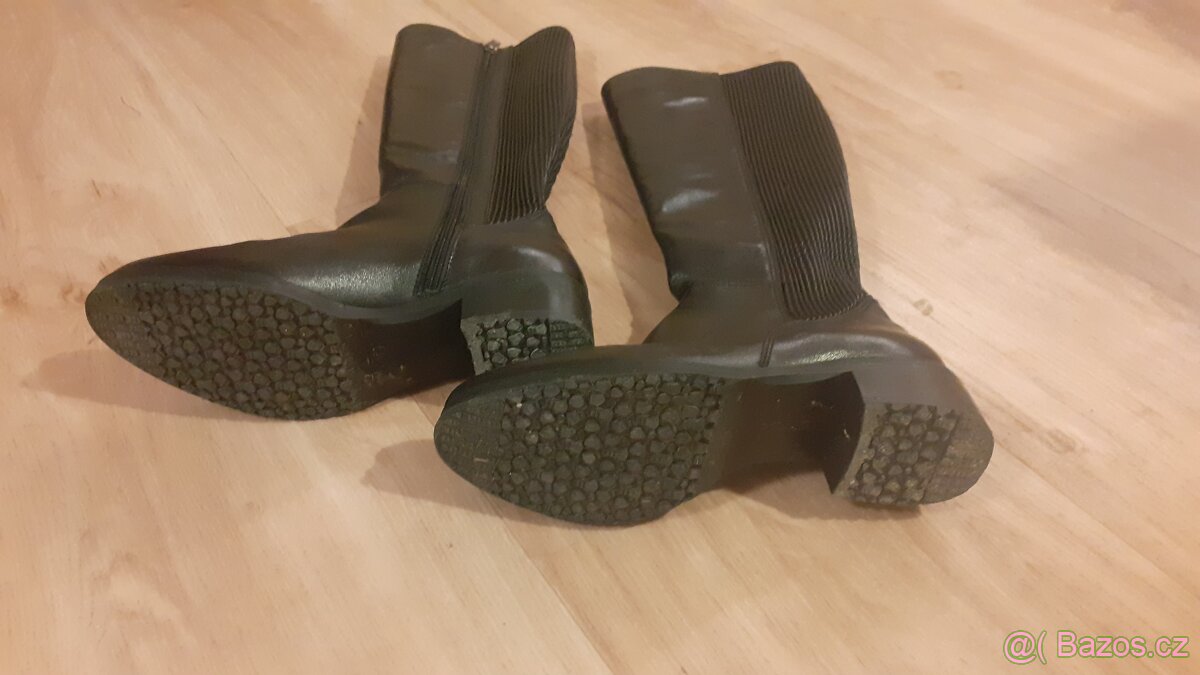 Černé kozačky 37 - 3