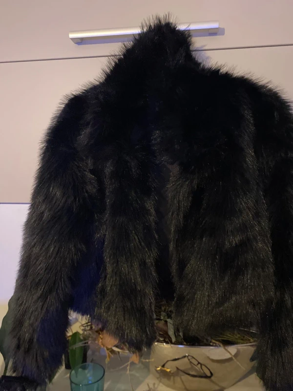 Kozisek kozich Mango novy cerny kratky damsky - 3