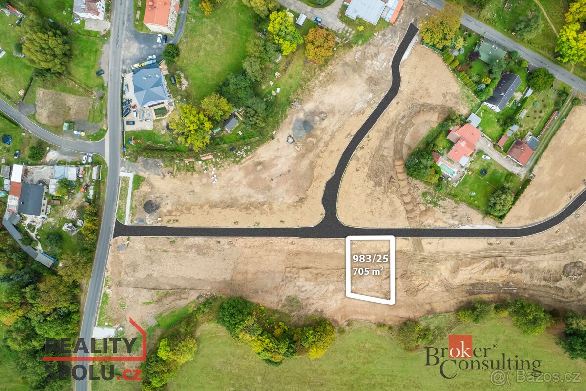 Prodej, pozemky/bydlení, 705 m2, Děpoltovice, Karlovy Vary [ - 3