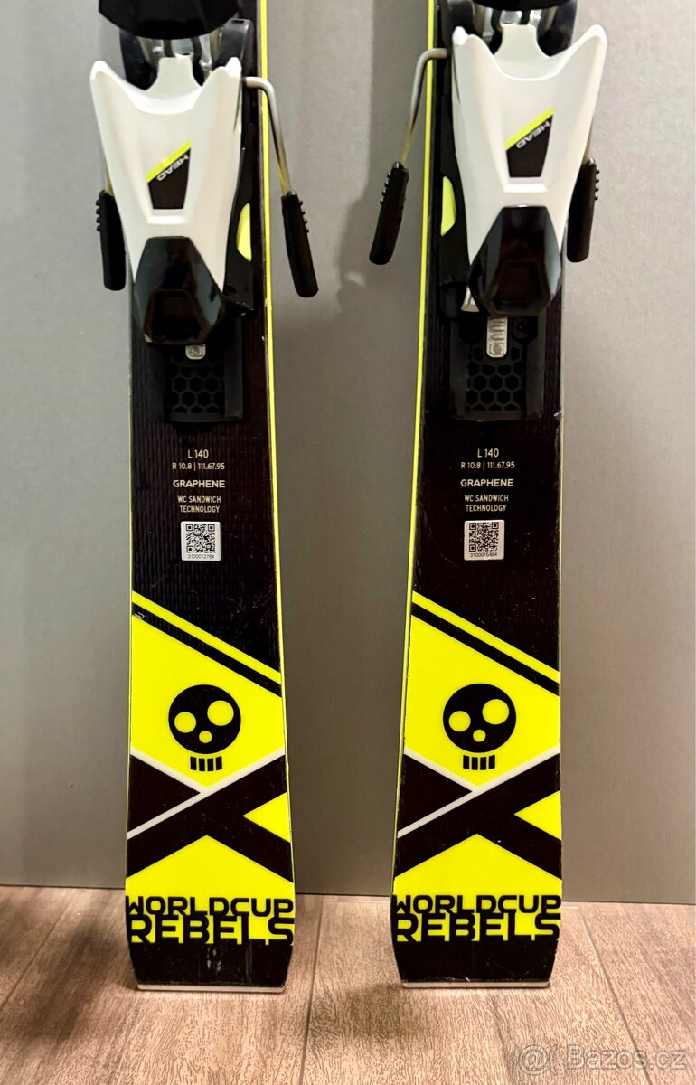 Dětské lyže Head Rebels 140cm - 3