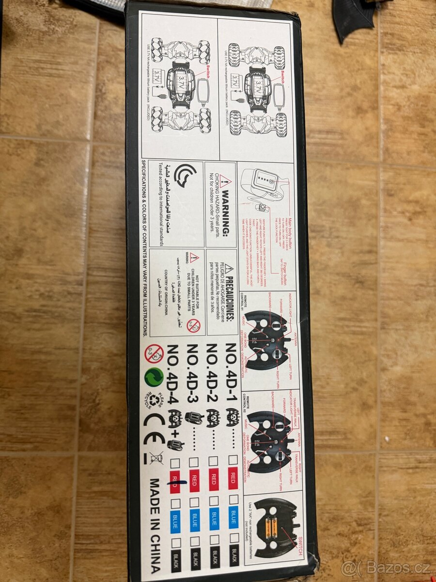 Dálkové ovládací auto RC Hyper Actives Stunt - 3