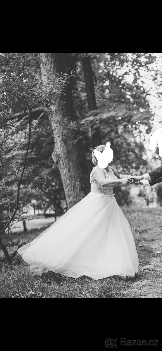 Prodám svatební šaty - 3