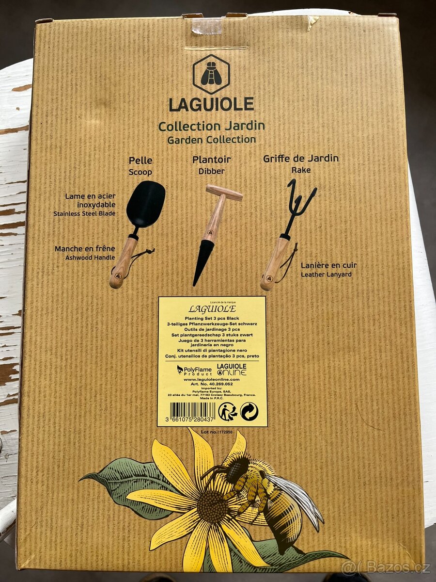Zahradnický set 3dílný Laguiole - 3