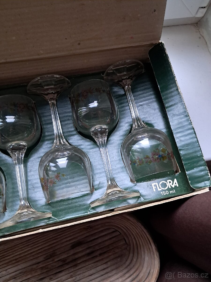 RETRO sklenice sada 6x 150ml - 3