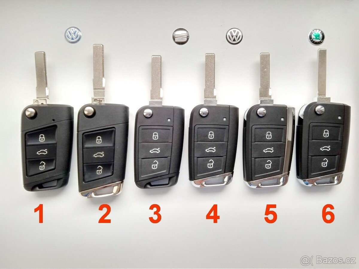 Seat autoklíč obal klíče - 3