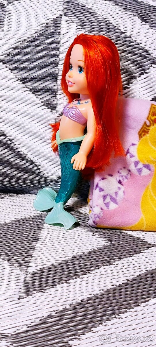 ČESACÍ MOŘSKÁ VÍLA ARIEL + DEKA - 3