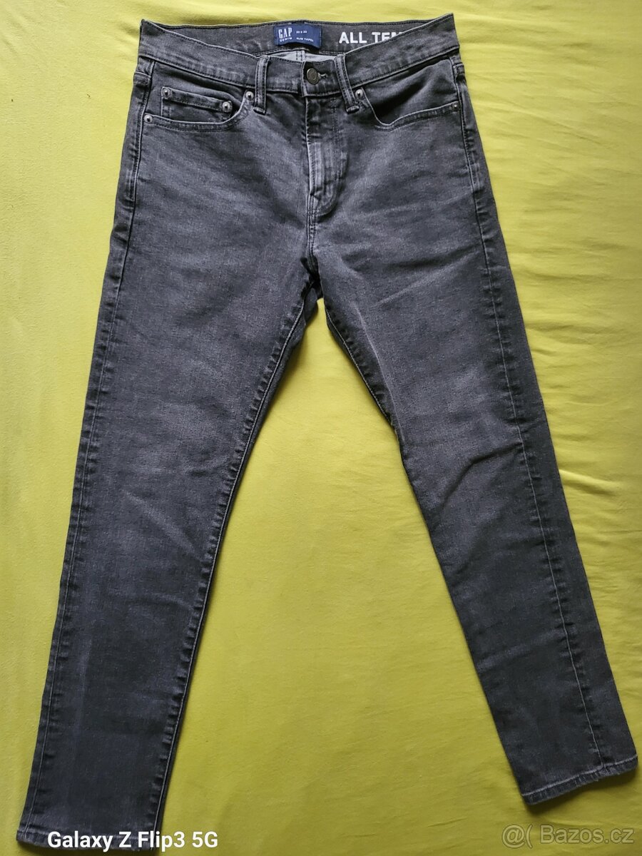 GAP Slim Taper pánské džíny vel. L - 3