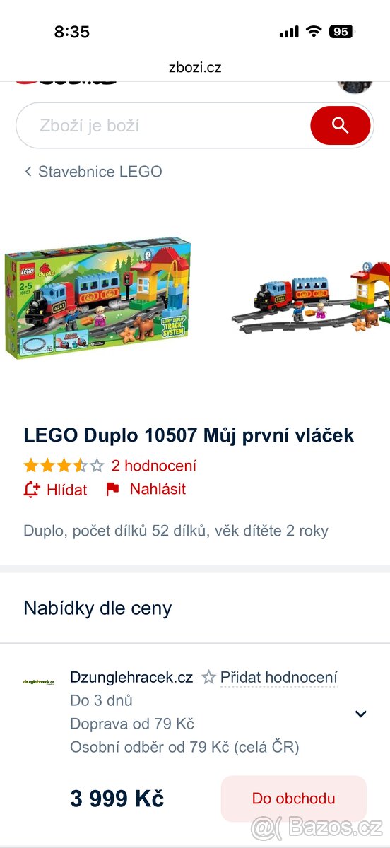 Lego duplo můj první vláček - 3
