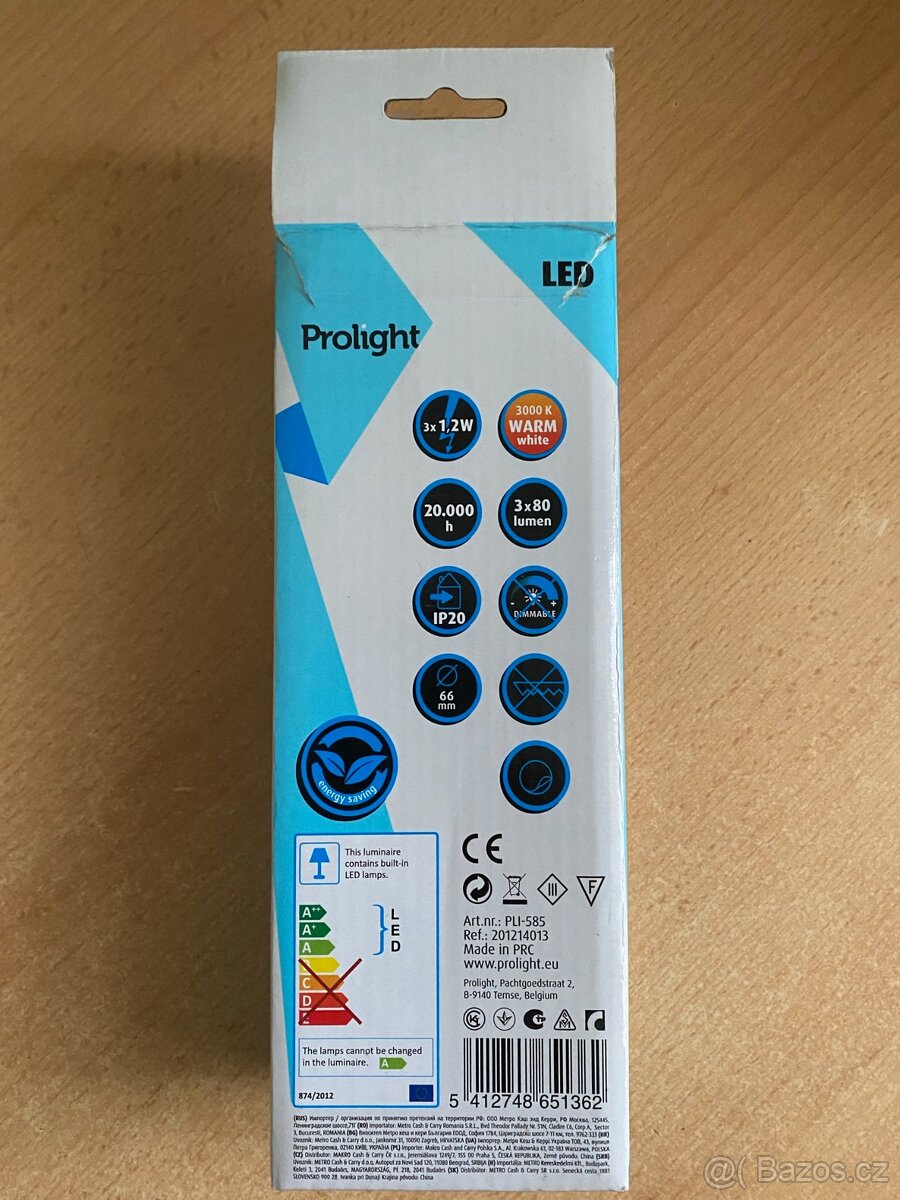 LED světlo - osvětlení vitríny - 3