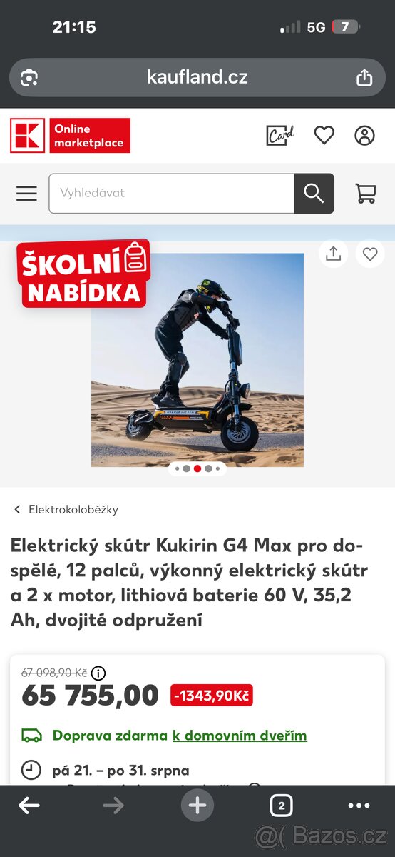 Kukirin g4 max top stav - 3