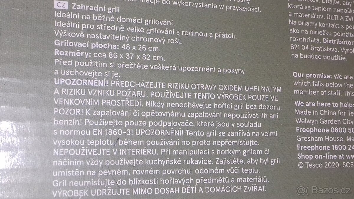 Gril s kolečky a skládací gril - 3