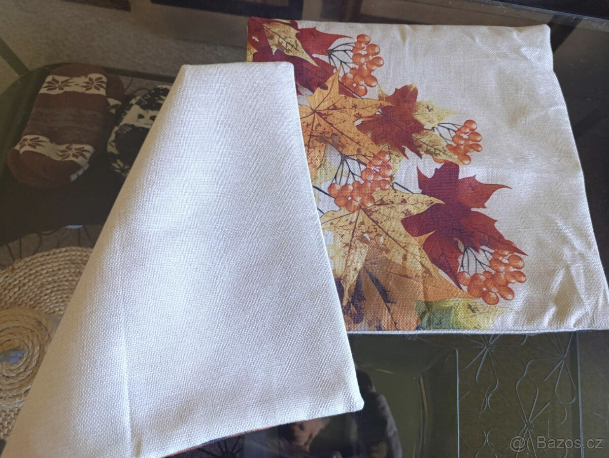 polštář potah Podzim - 3