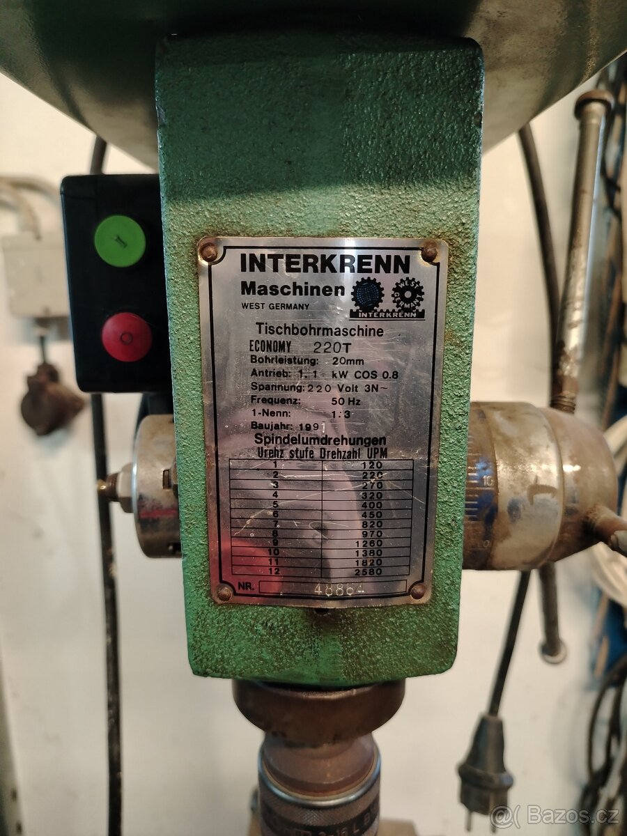 Sloupová vrtačka - 3