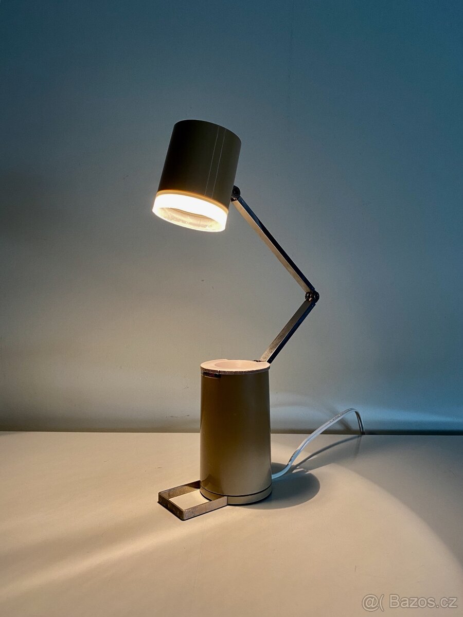 Retro stolní lampa, Německo, japonský patent - 3