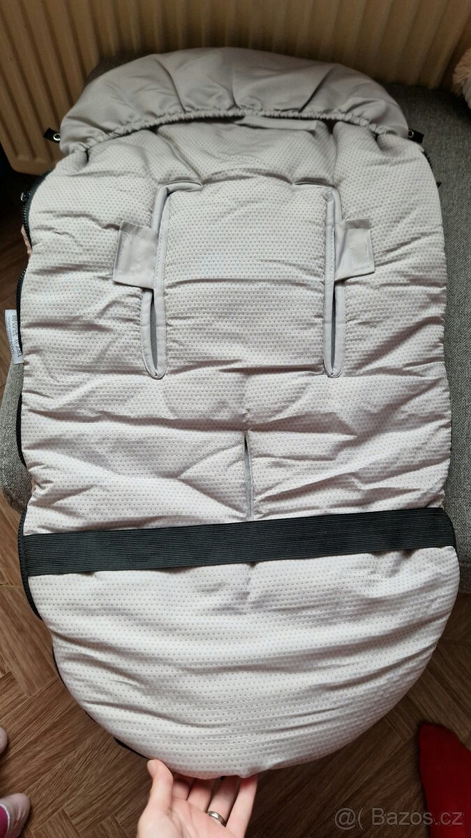 Zimní fusak Bimbi, rukávníky, dečka holčičí - 3