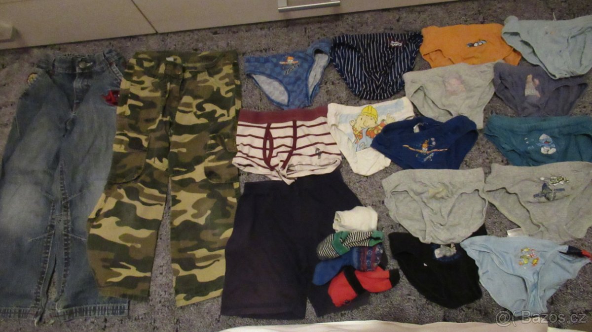 Balíček sada oblečení na kluka 27 kusů velikost 110-116 - 3