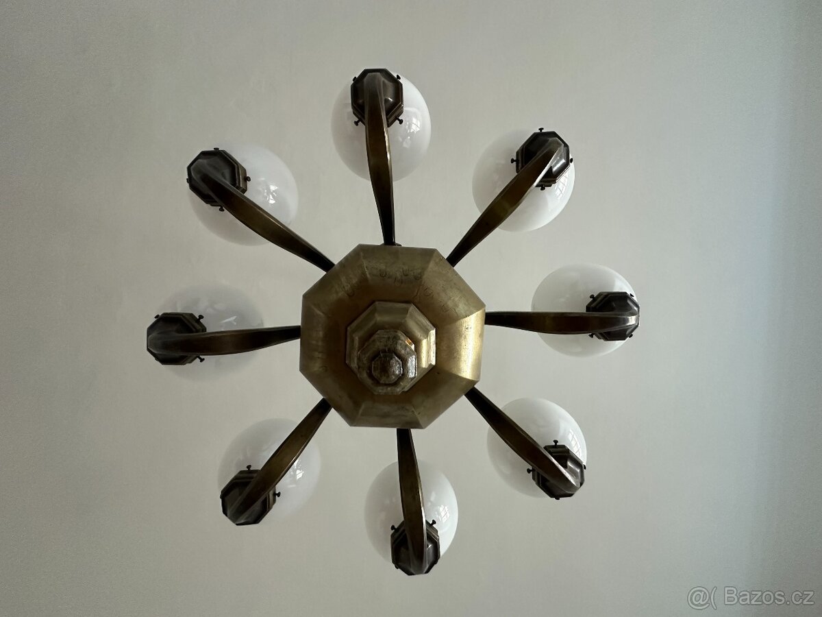 Starožitný holandský lustr - 3