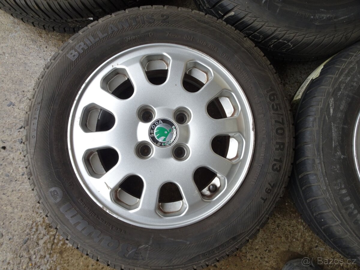 Škoda Felicia – kola (Alu. disky+pneu 165/70 R13) - 3