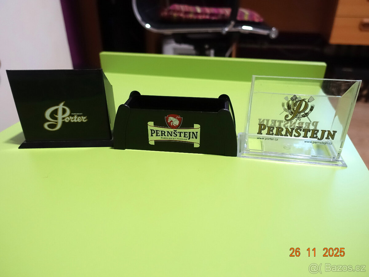 3ks stojánků na podtácky+12ks podtácků. - 3