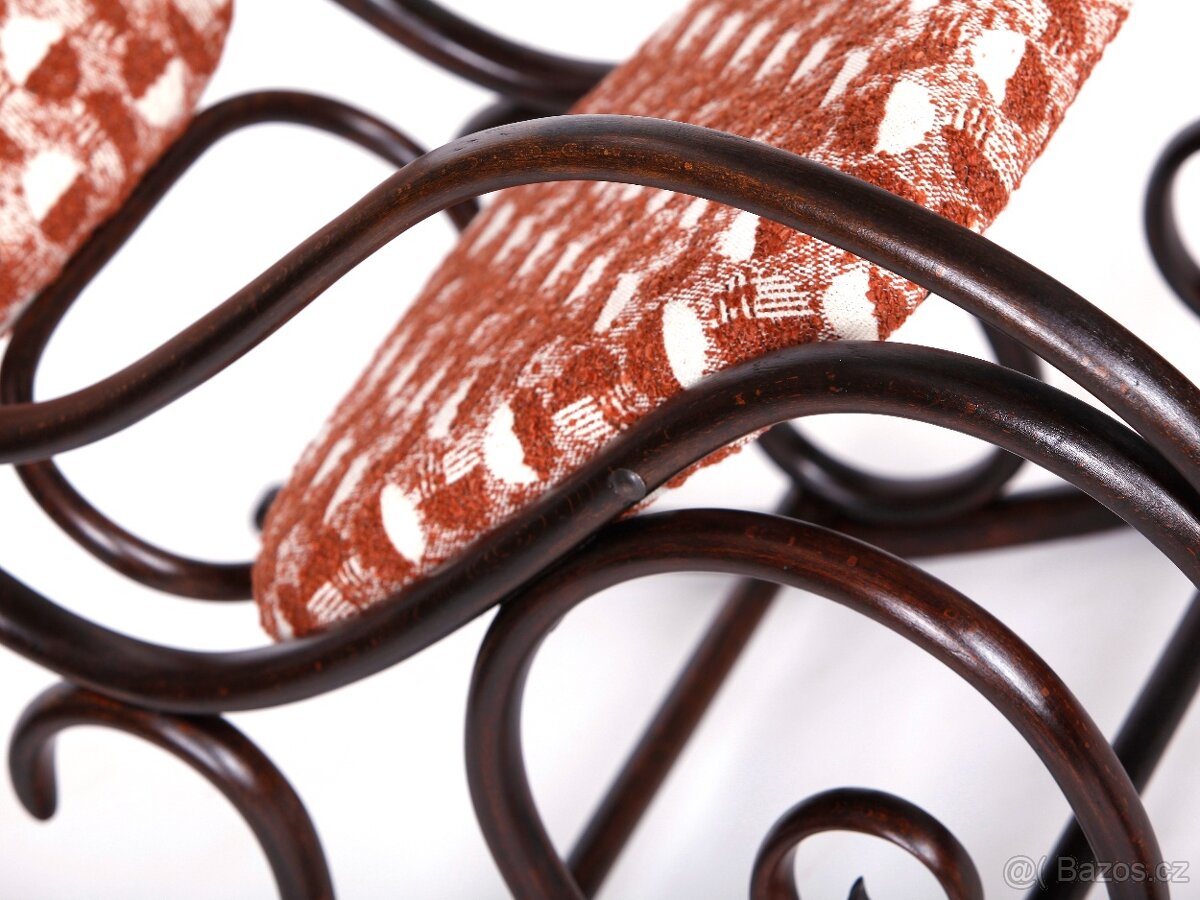 Zrenovované houpací křeslo Fischel, 1935 - 3