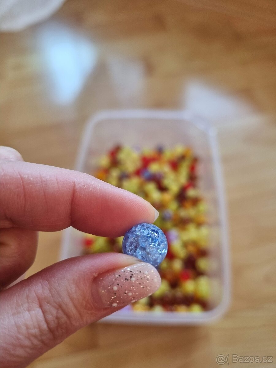 Korálky práskačky - mix - 12 mm - 400 ks - 3