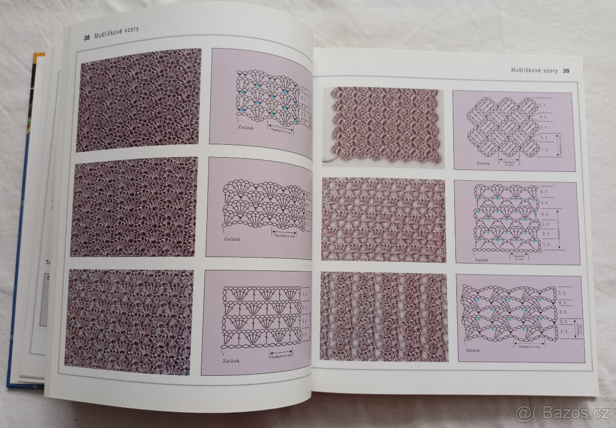 Háčkování - různé techniky háčkování - 3