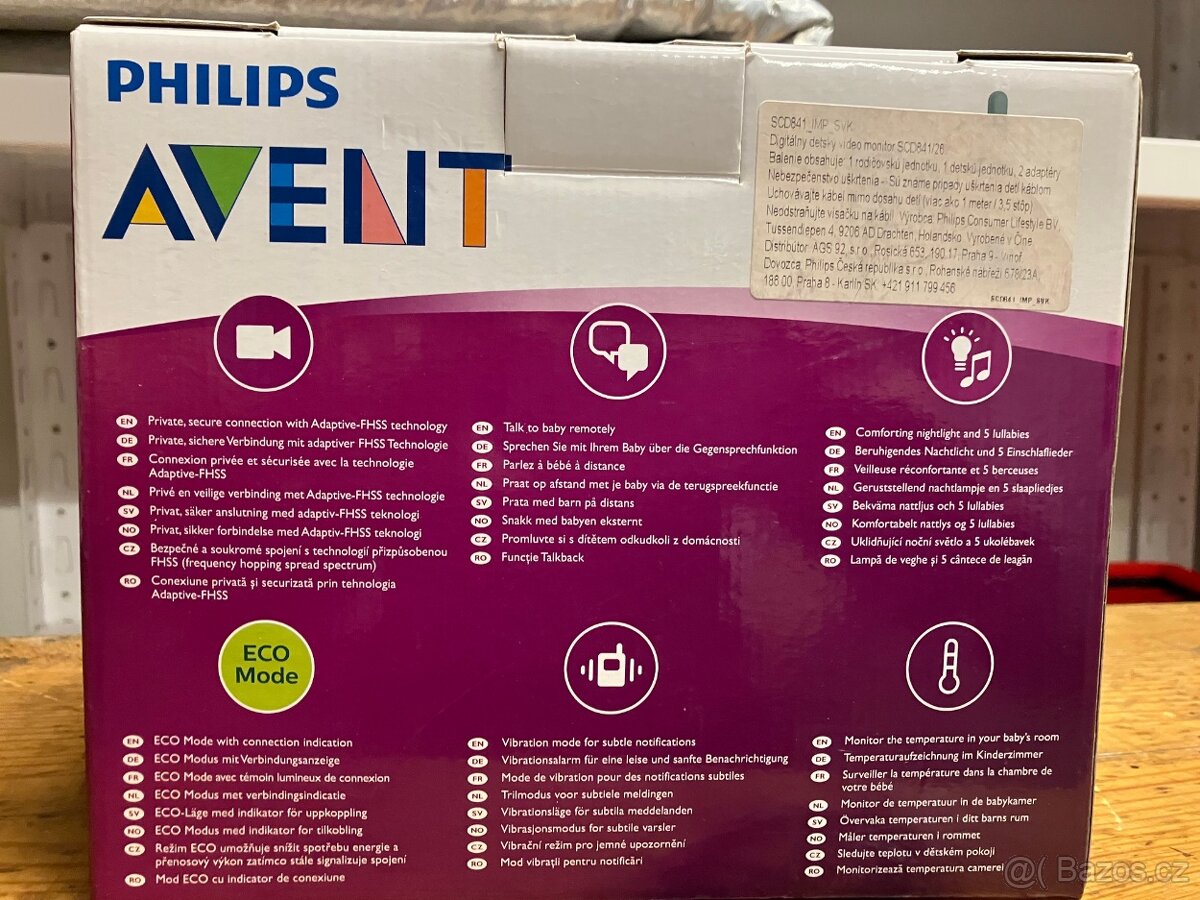 Chůvička Philips SCD841 - 3