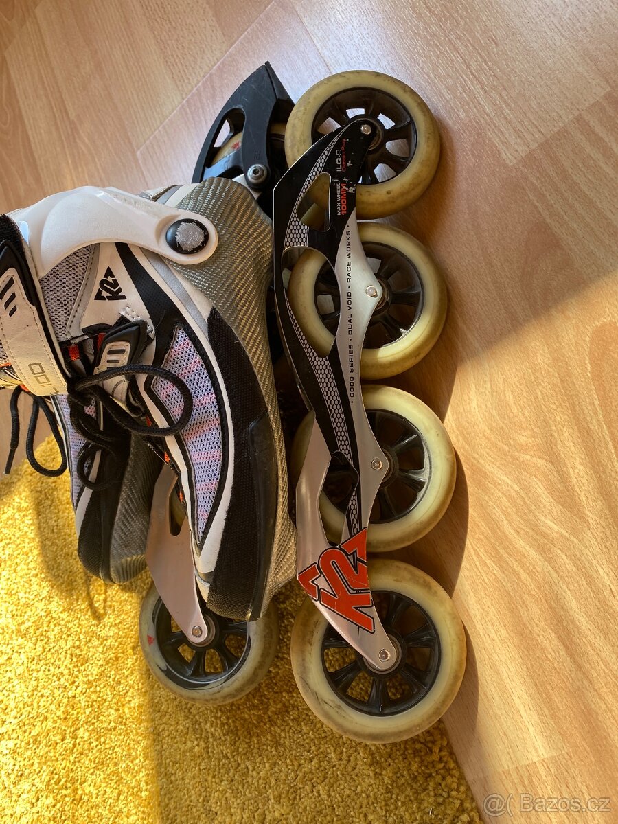 Karbonové inline brusle K2 - 3