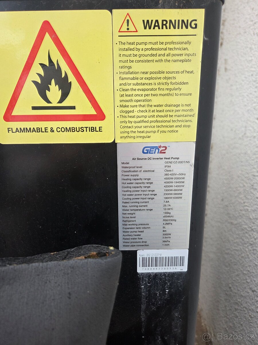 Tepelné čerpadlo GEN 2 - 3