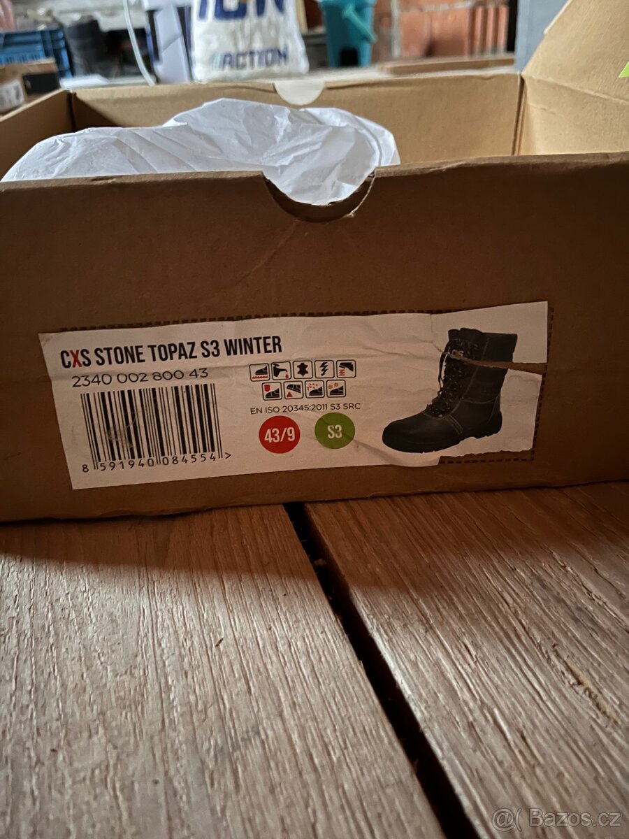 Nové vysoké pracovní boty - 3