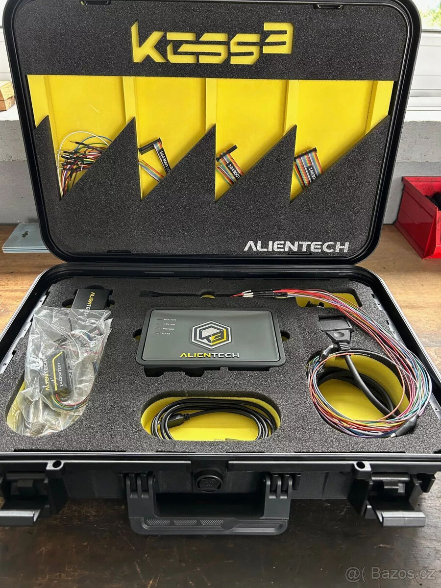 Alientech KESS3 Master OBD, lavice, kompletní kufr kromě lod - 3