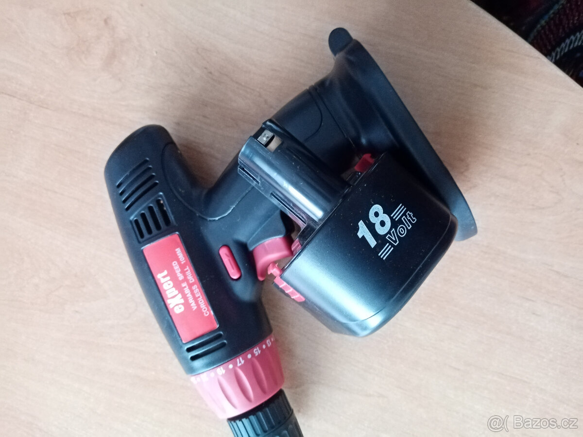 Aku šroubovák Expert 18 voltů - 3