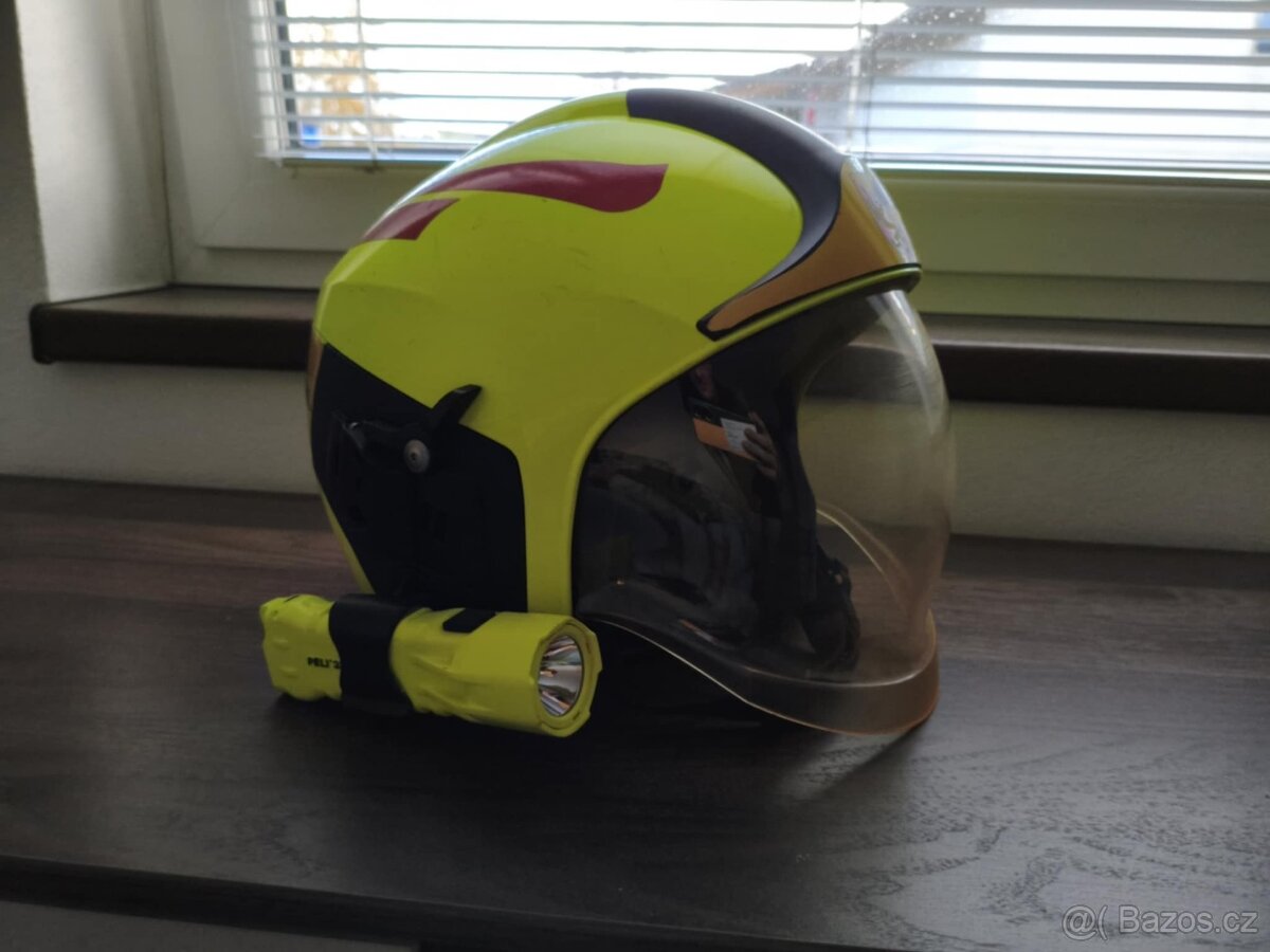 Hasičská přilba Dräger HPS 7000 Pro fluorescenční žlutá - 3