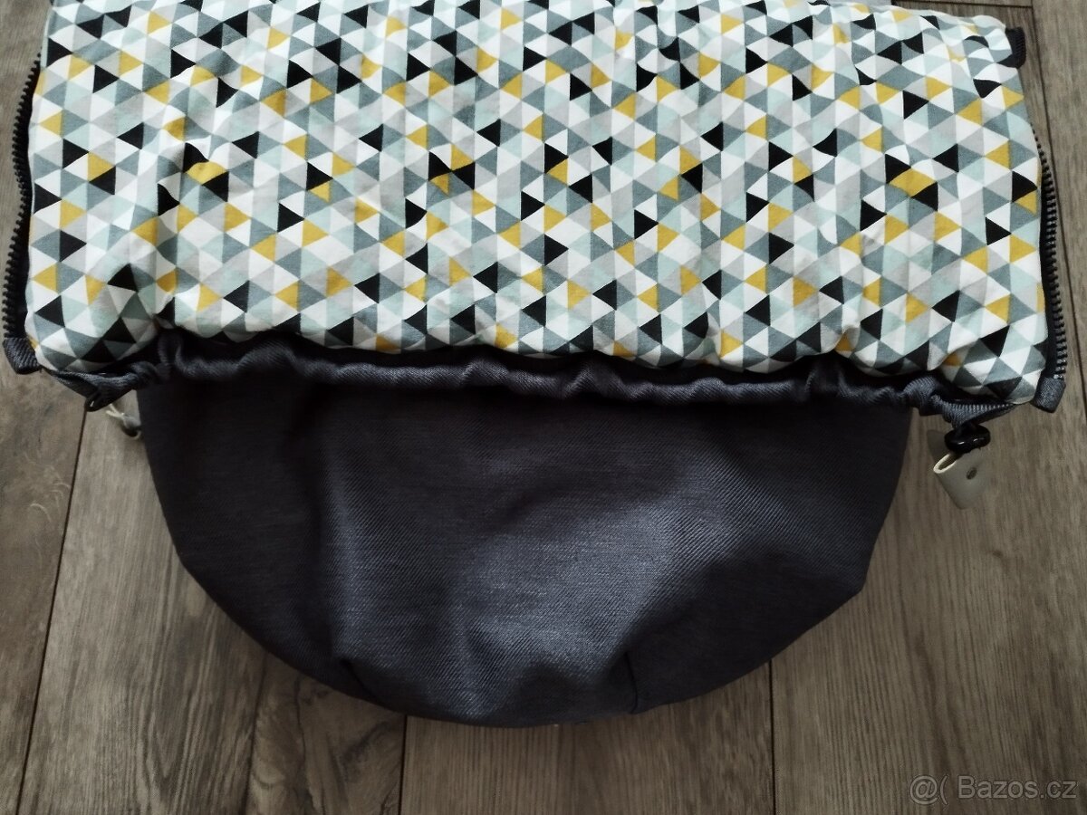 Luxusní zimní fusak včetně rukávníku na kočárek - 3