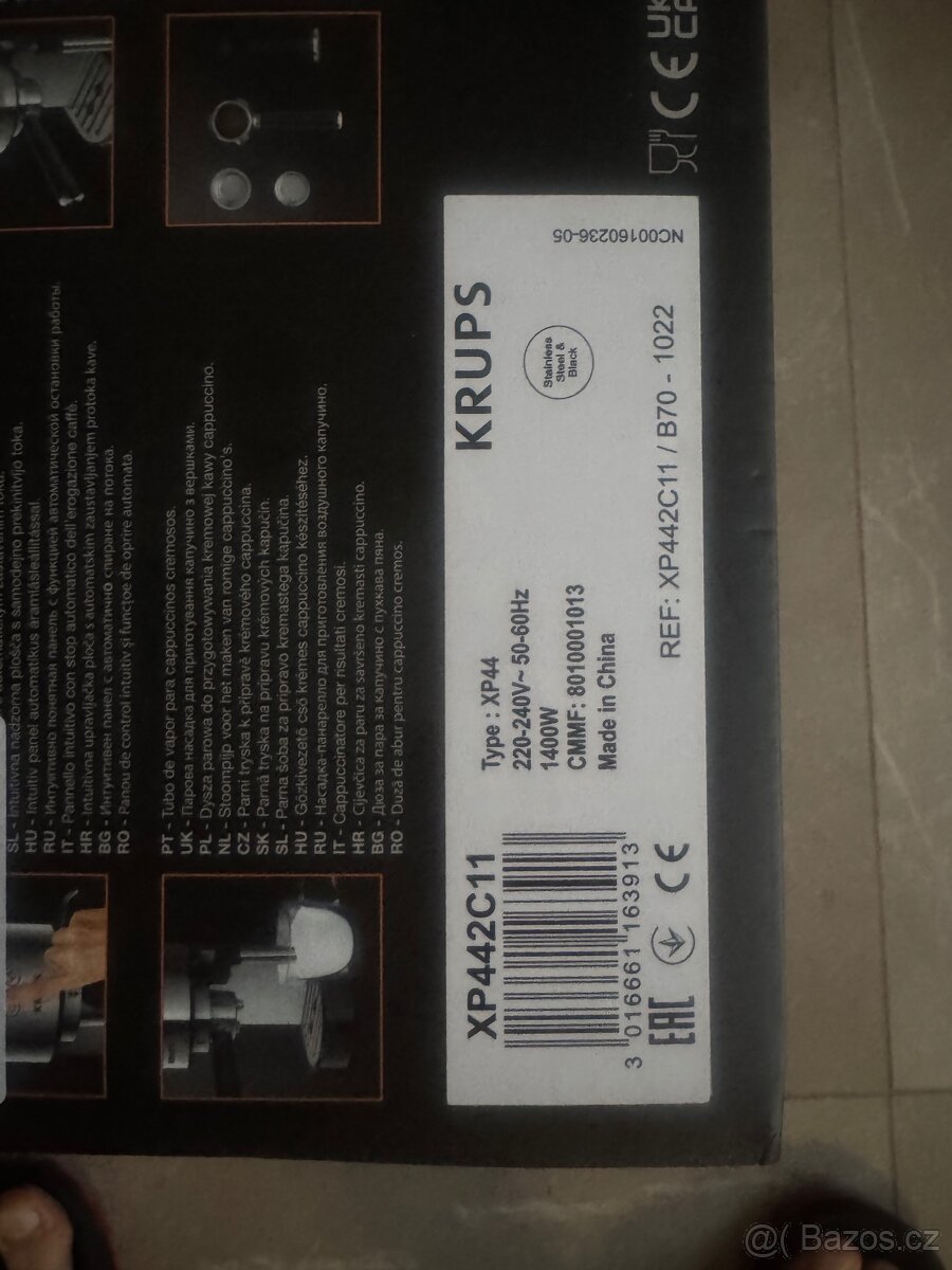 Krups XP442C11 Virtuoso – nový, nerozbalený pákový kávovar - 3