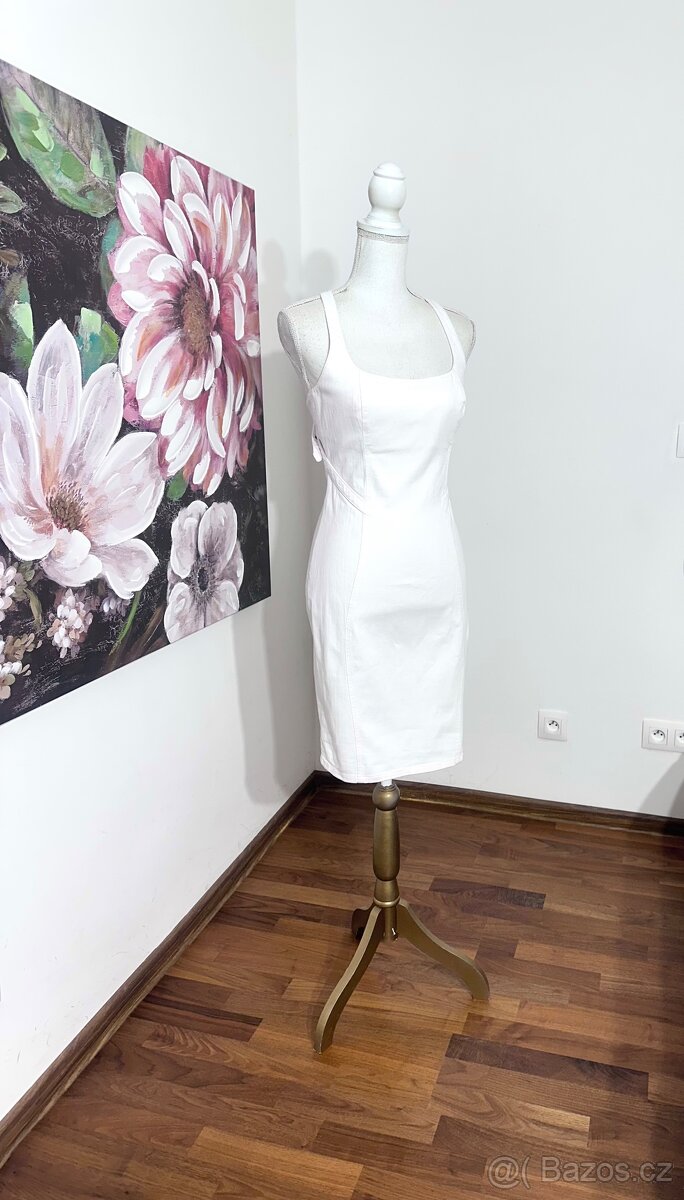 Džínové letní šaty Versace - 3