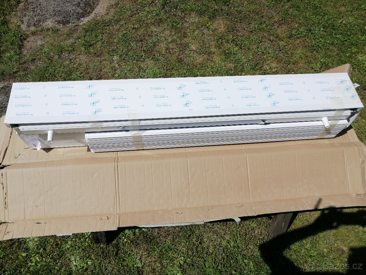 Okenní žaluzie Aufsatzrolladen Basic Kunststoff Breite 1400 - 3