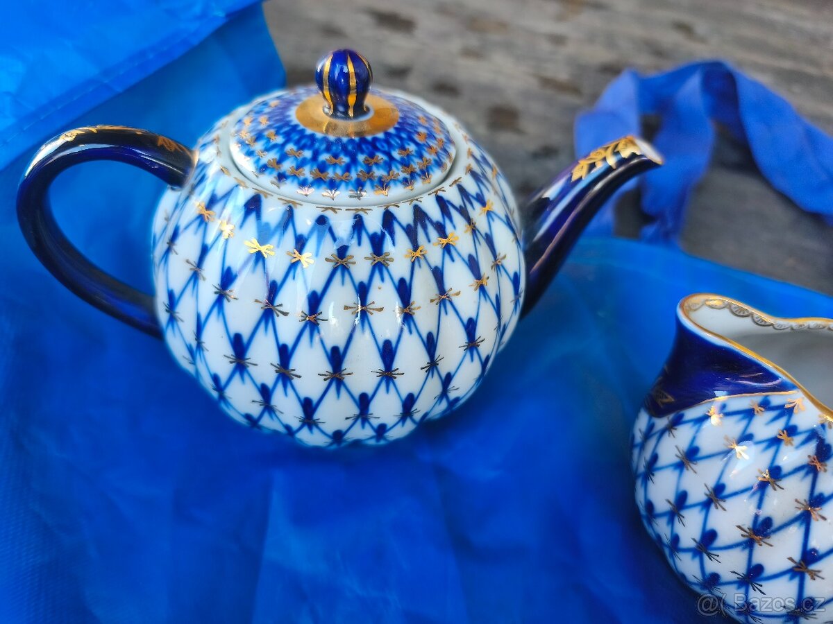 PORCELÁNOVÁ SOUPRAVA LOMONOSOV - 3