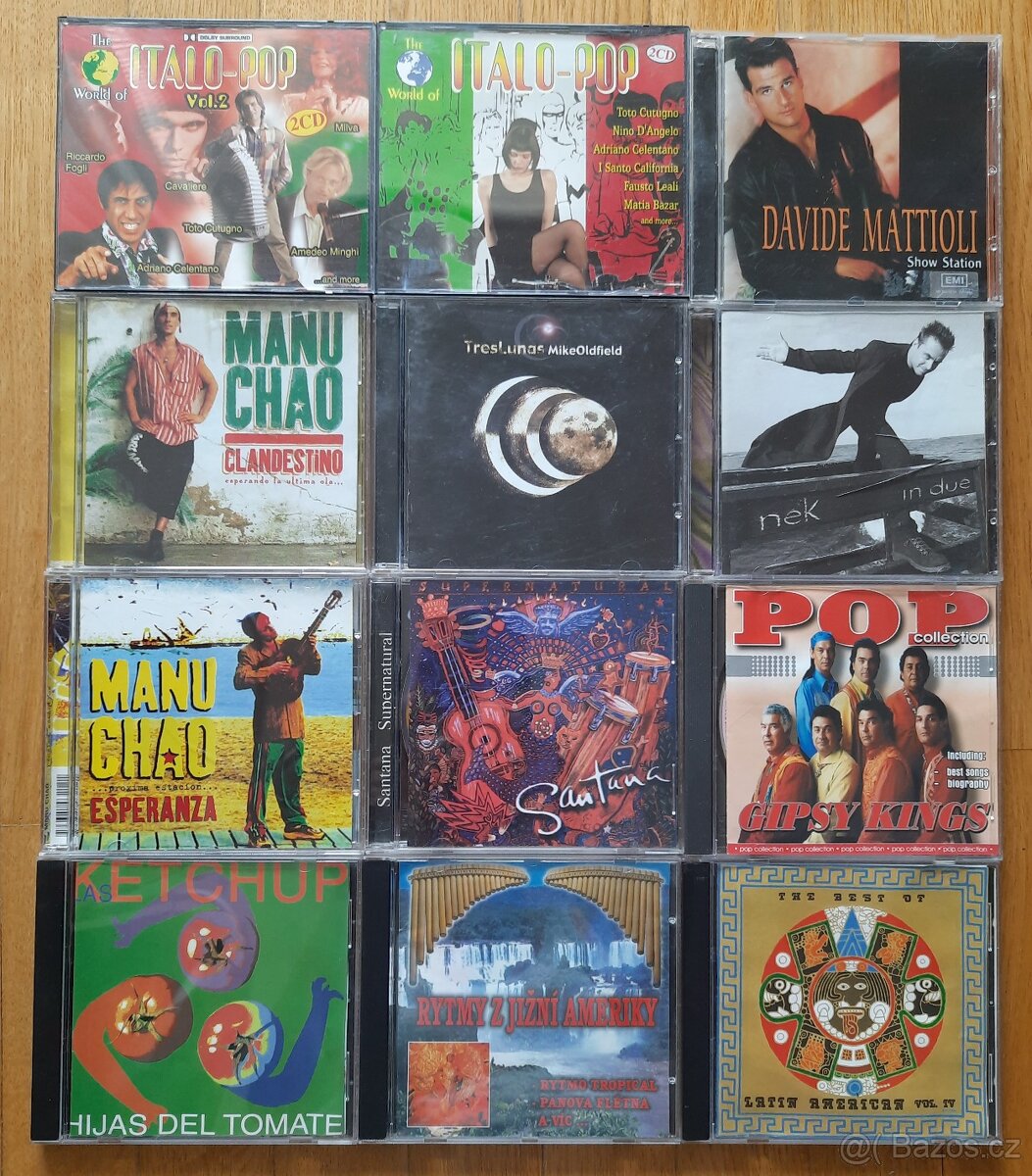 Prodám CD - pop, latino, spanish, české - 3