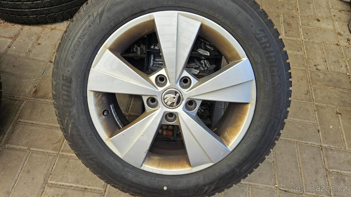 Zimní Sada Alu 5x112 205/60 R16 Škoda Karoq Octavia - 3