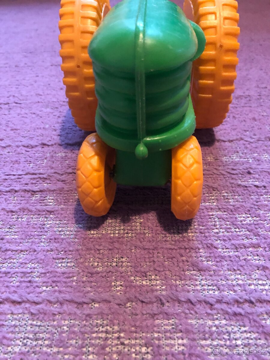 Retro traktor,hračka - 3