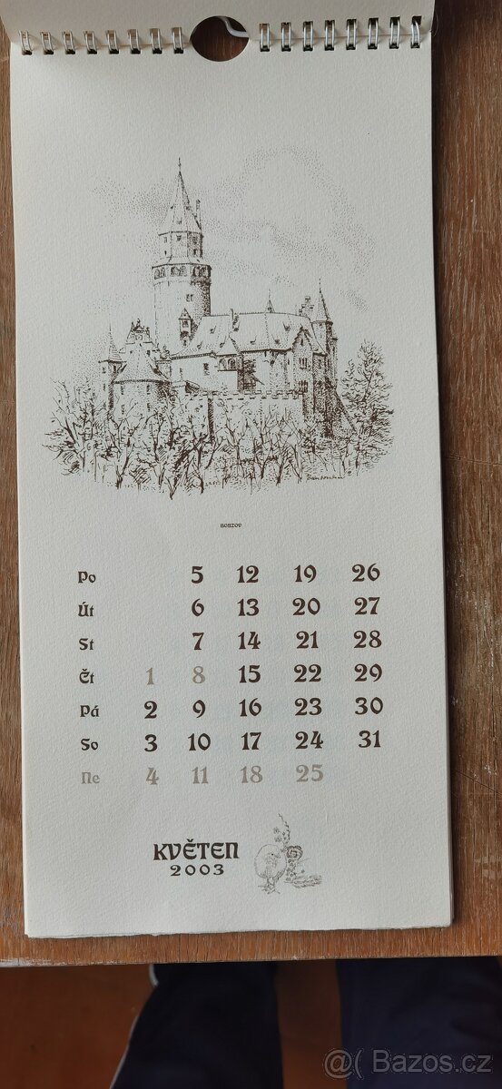 Kalendář Olomoucký kraj 2003 - 3