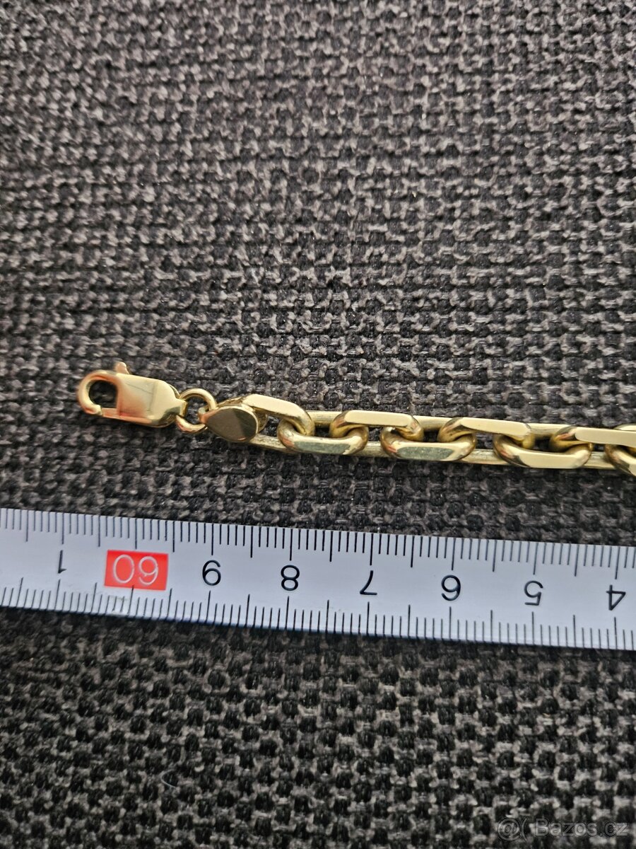 Zlatý řetízek 120g. - 3