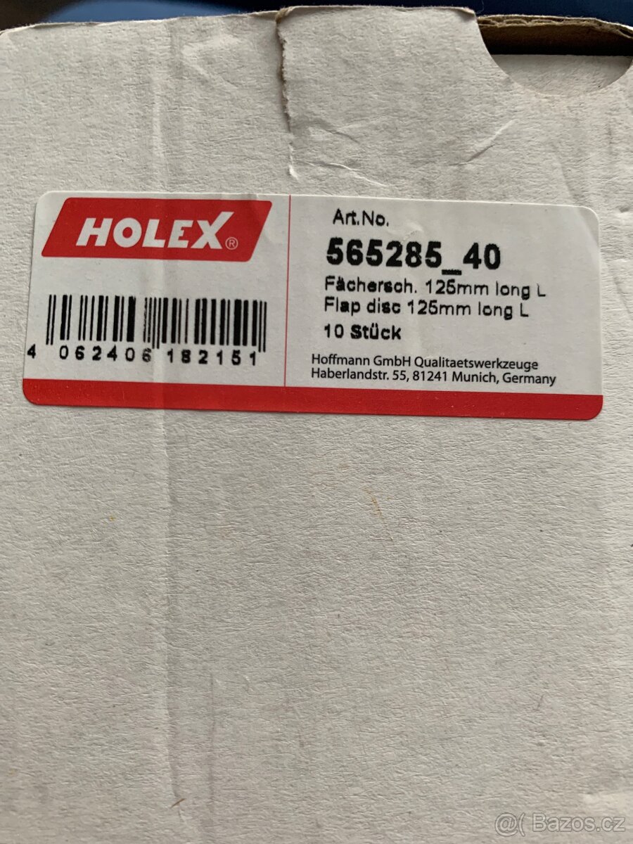 Brusné lamelové kotouče 40 HOLEX - 3