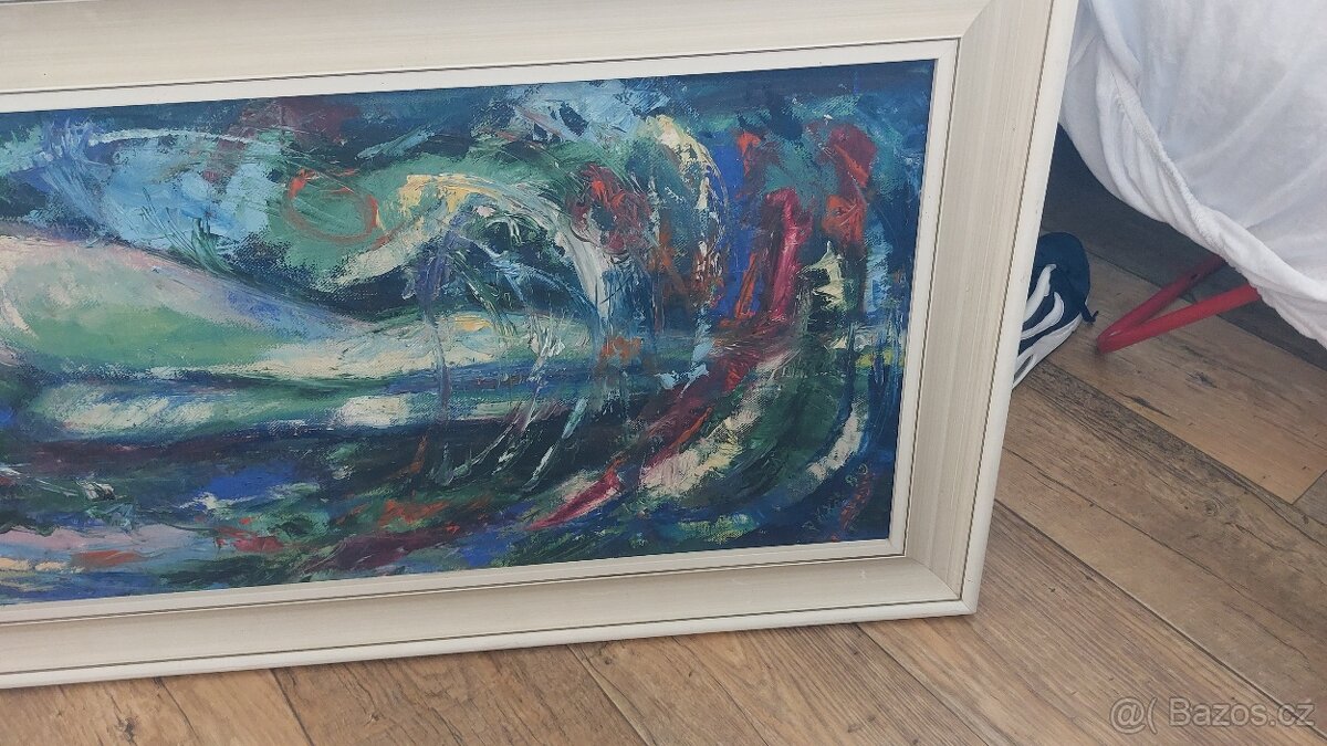 Starý obraz na plátně - 3