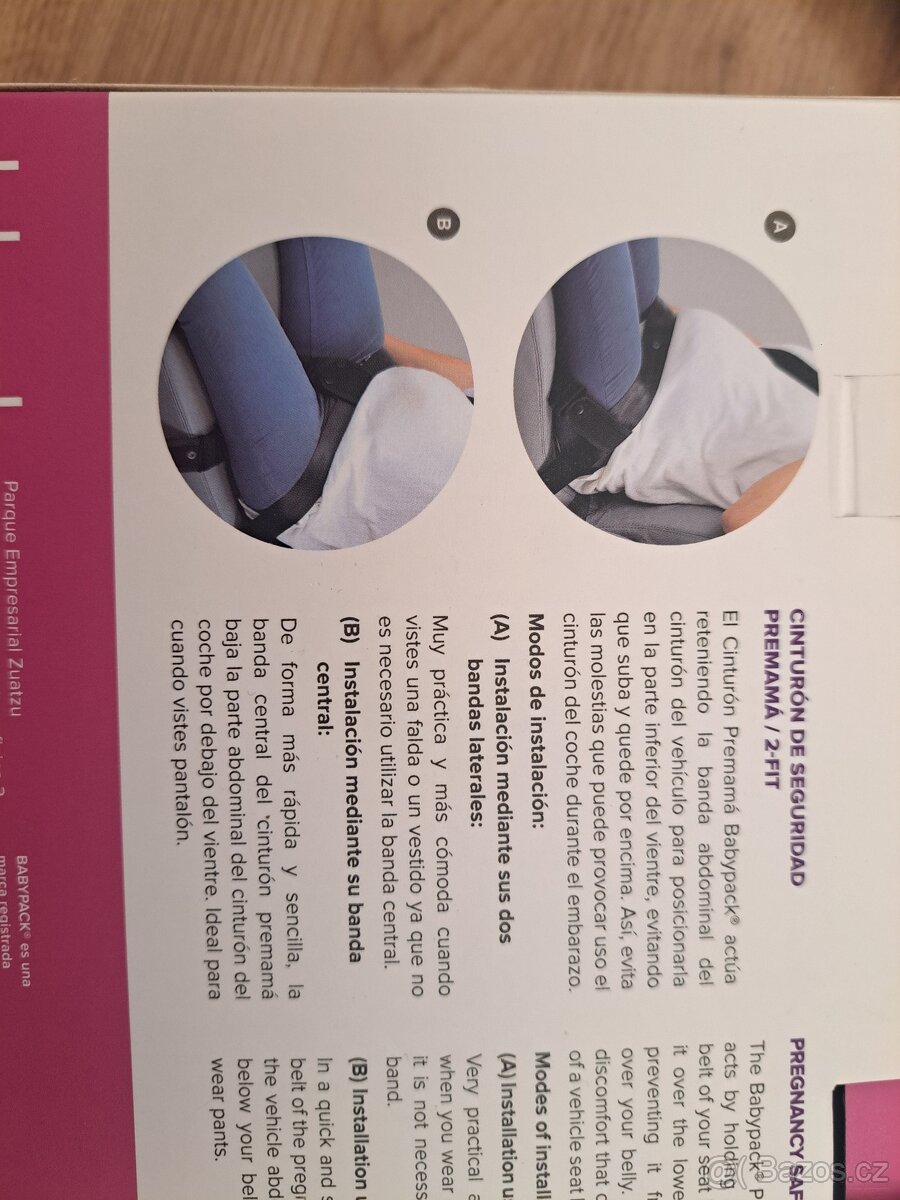 Těhotenský pás do auta - 3