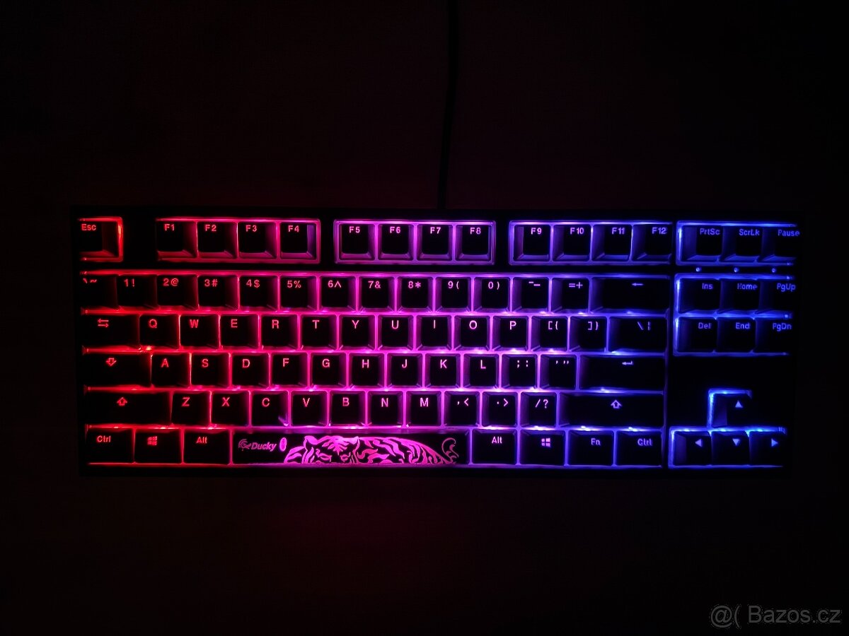 Herní klávesnice Ducky One 2 TKL (Cherry MX Red) - 3