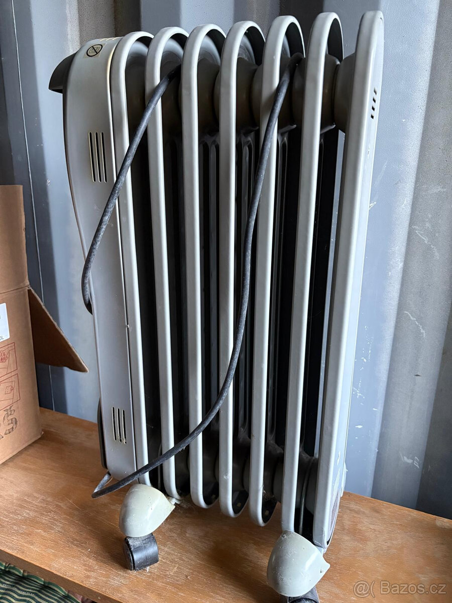 Prodám olejový radiátor 800-2000W. - 3